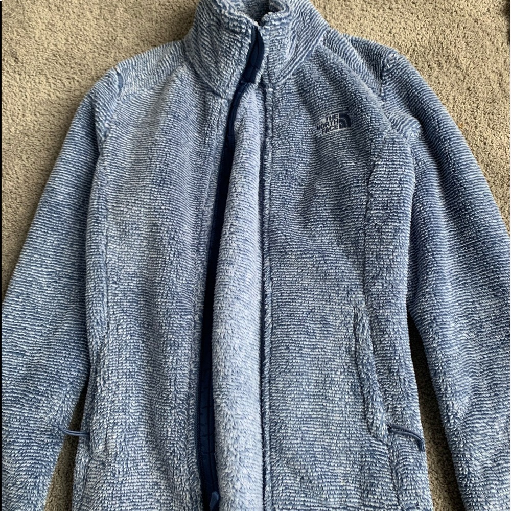 fleece north face jacket